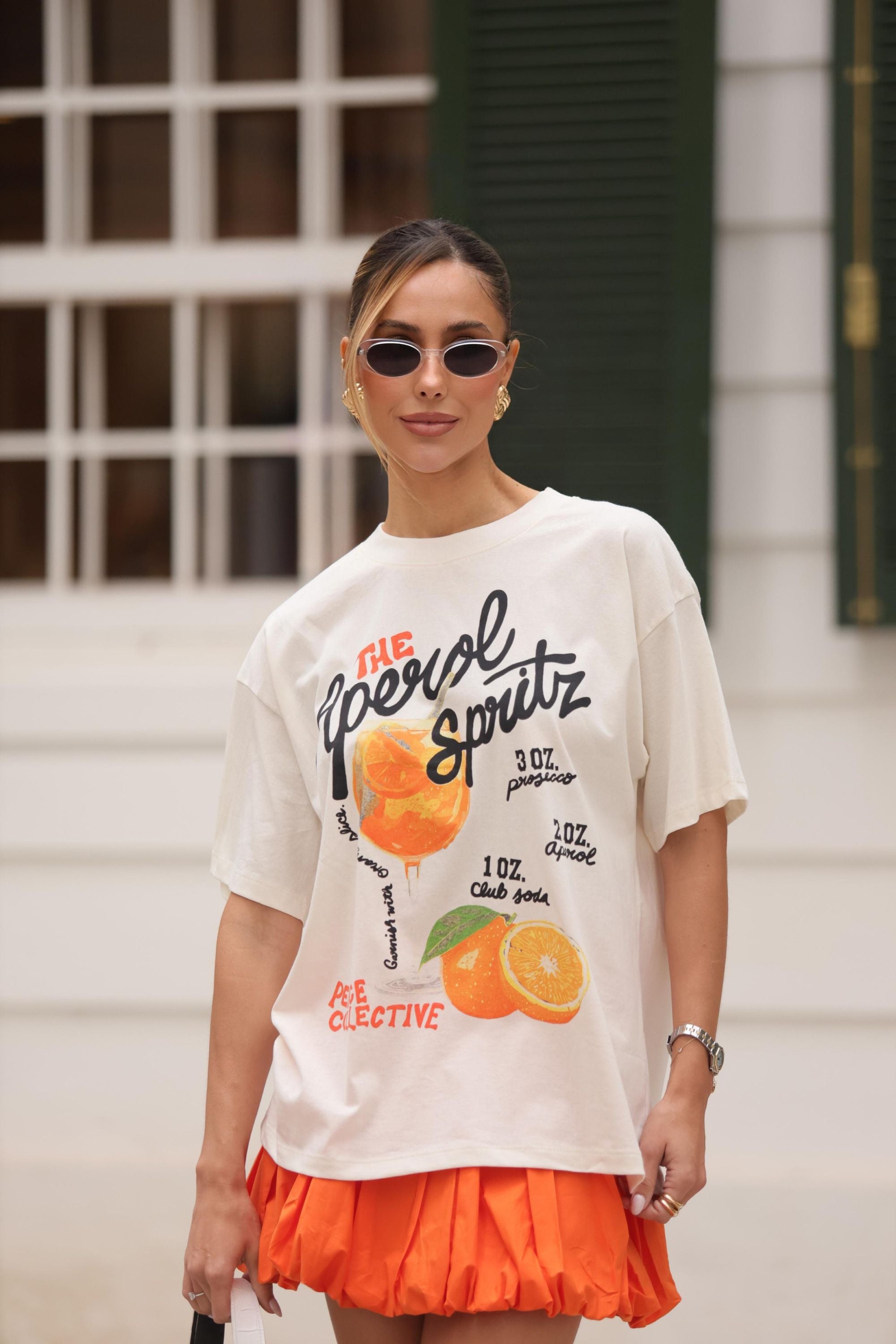T-shirt over Aperol