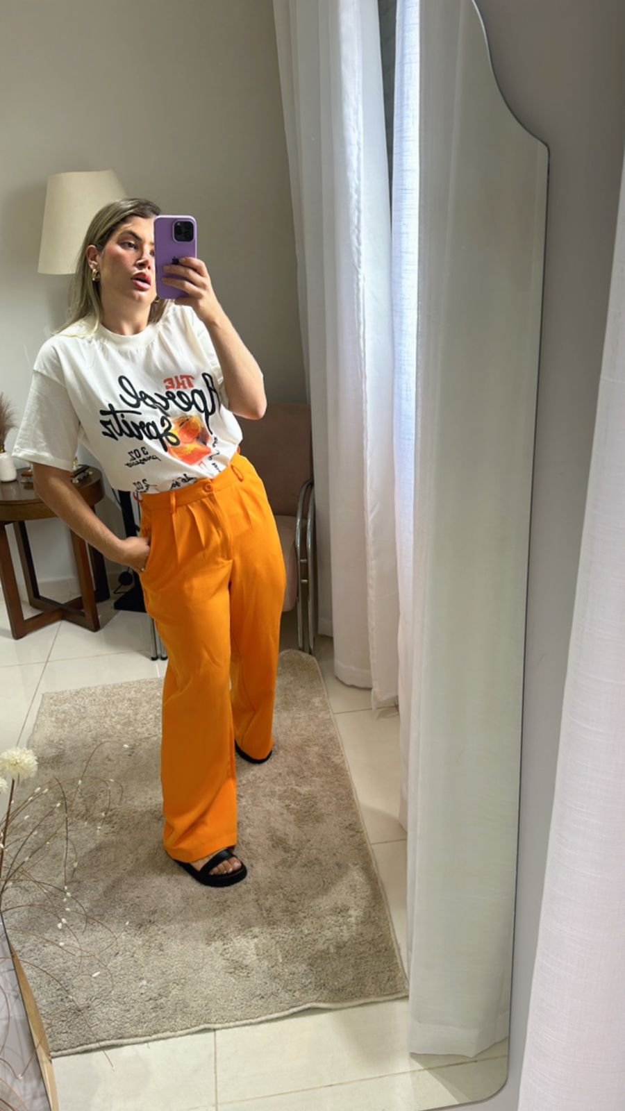 T-shirt over Aperol