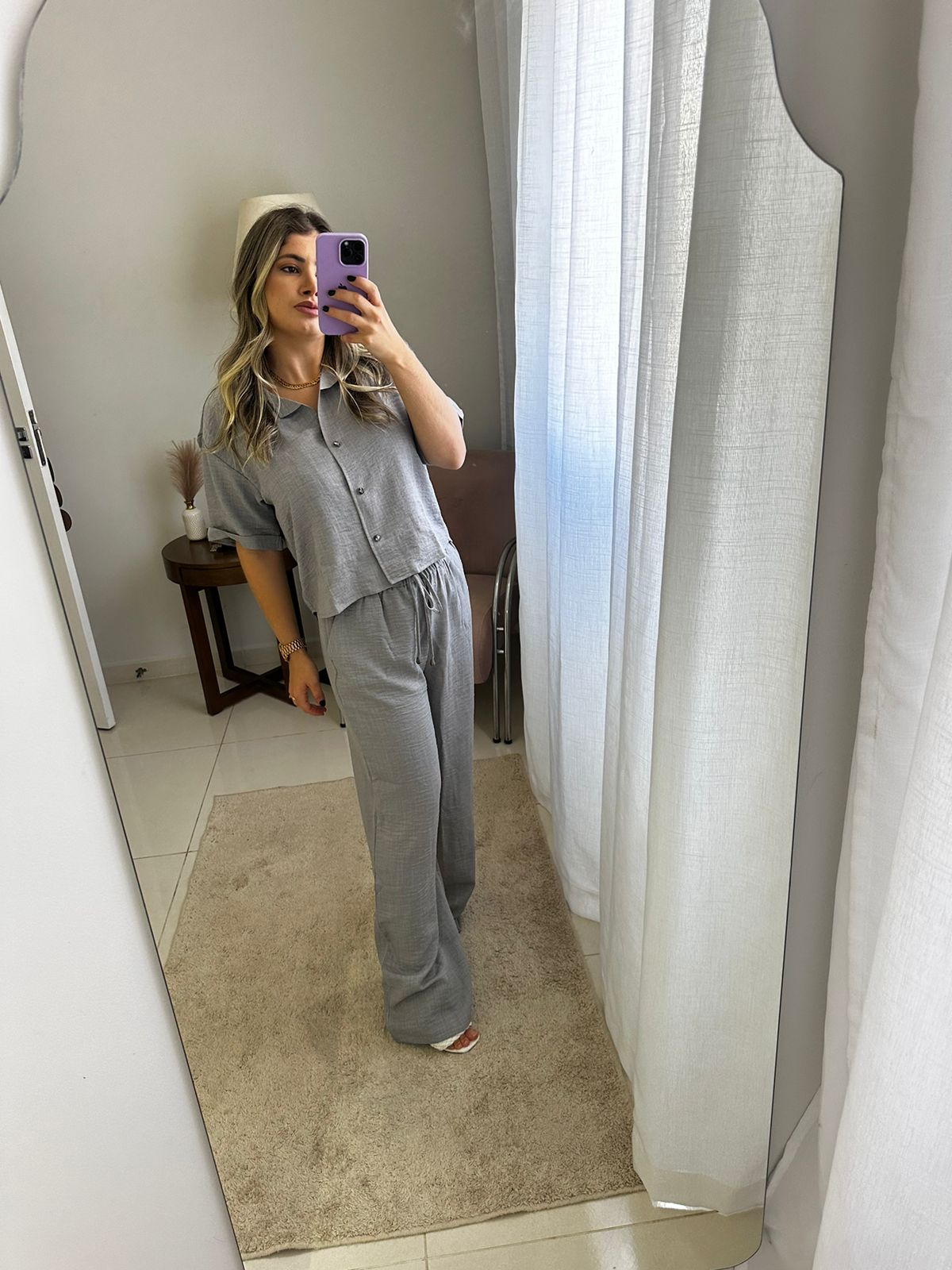 Calça Gris