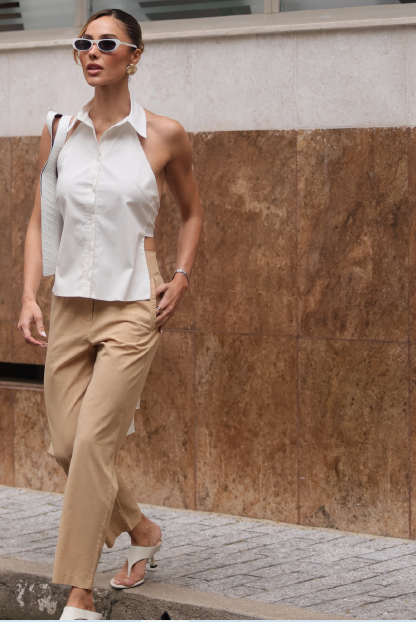 CALÇA RETA RAYON