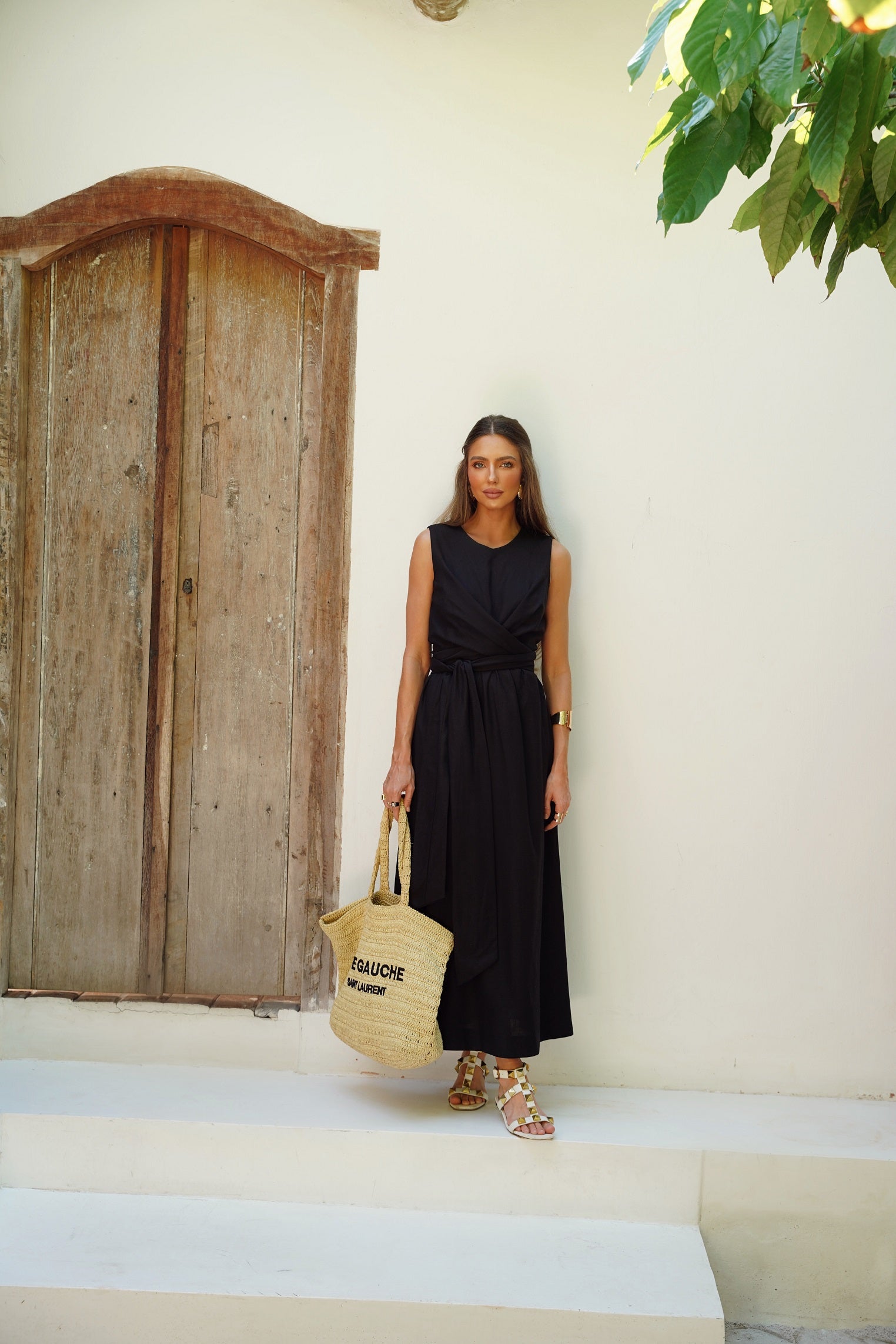 VESTIDO AMARRAÇÃO LINHO